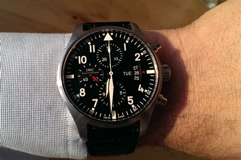 iwc 3777-01 zf replica|IWC Pilot’s Watch Chronograph 377701 — hands.